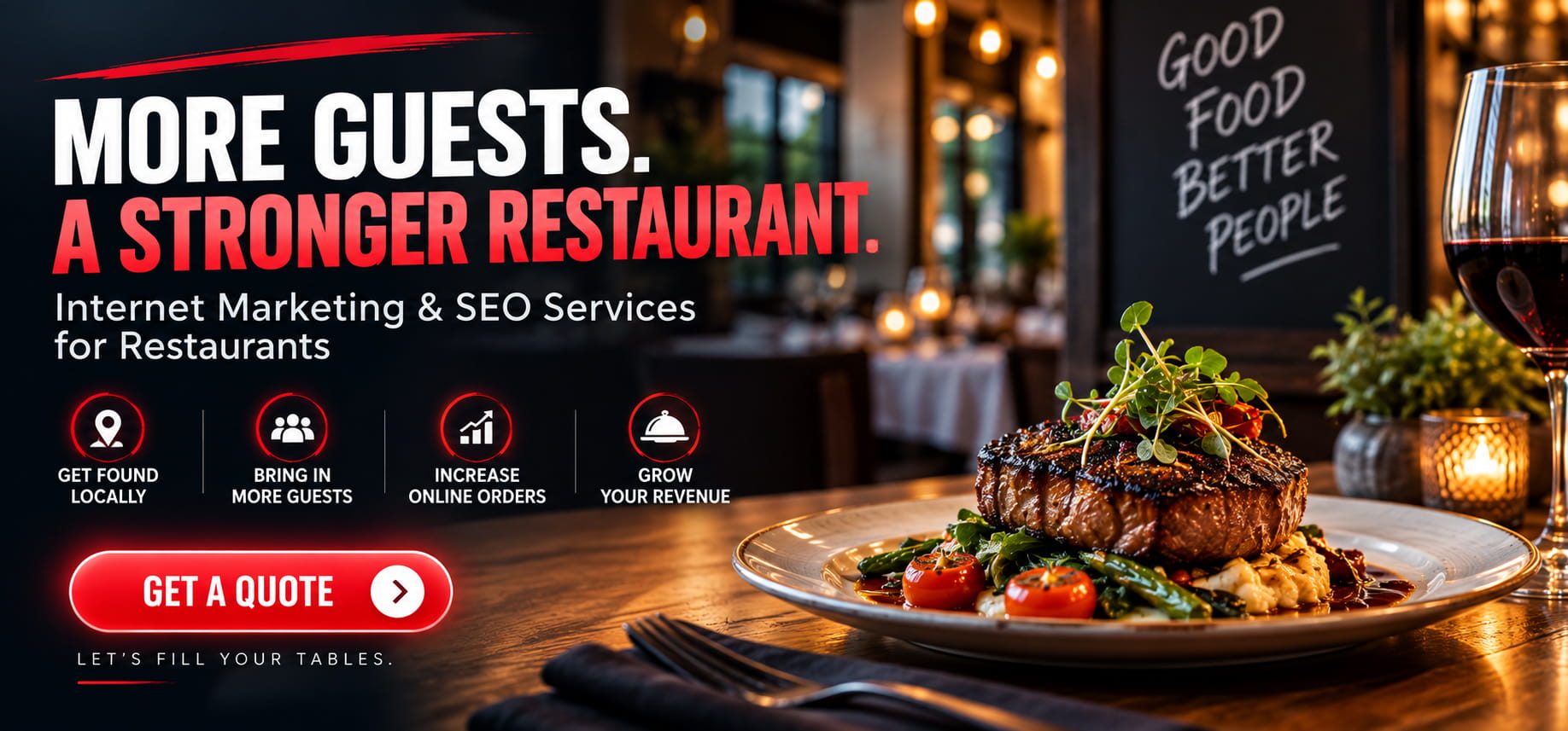 Digital Internet Marketing Agency For Restaurants, Online Marketing
